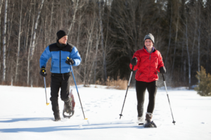 Snowshoeing in Truckee, CA